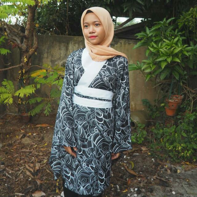 kimono shopee
