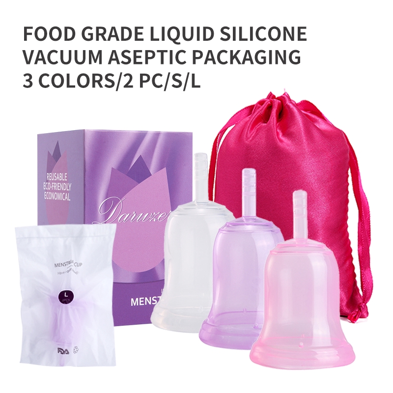 Menstrual Cup Soft Liquid Medical Silicone Women Lady Cup Feminine
