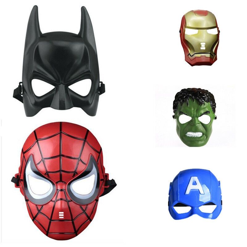 [Cartoon Mask] Children Toy Cosplay Mask Cartoon Mask Marvel Avengers ...