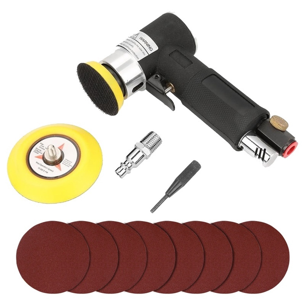 2inch 3inch Mini Air Sander Kit Pad Eccentric Orbital Dual Action