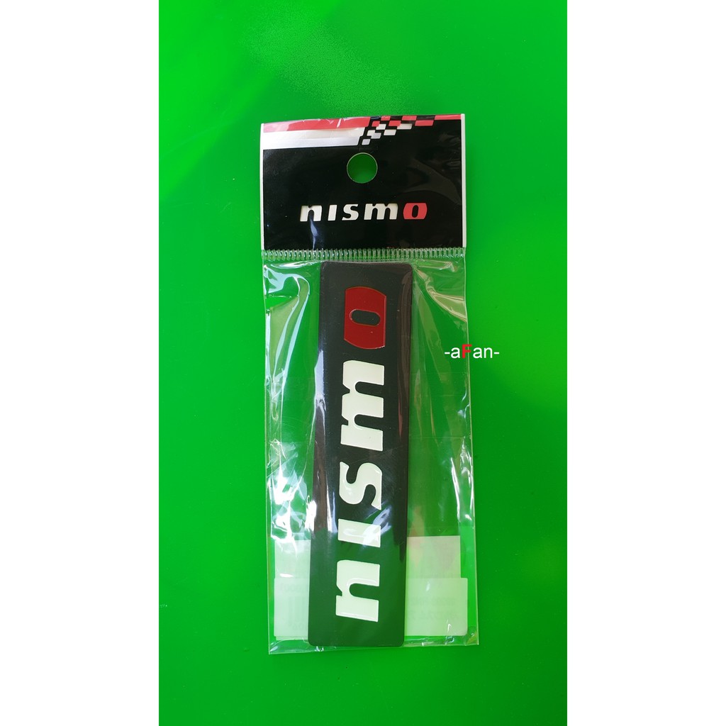 NISMO Nissan Genuine Japan Parts Metal Emblem (BLACK) 100 Original