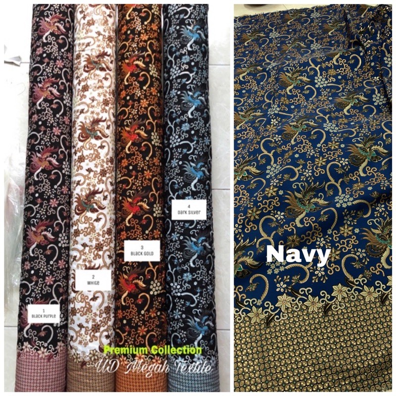 Restock 2021 Price Per Meter B140 Fine Gold Foil Batik Fabric Men Women Luxury Motif Lb115 Shopee Malaysia