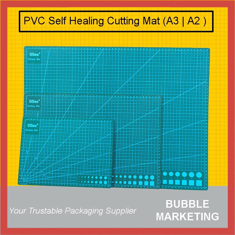masterborong Cutting Mat Self Healing Craft Quilting Grid Lines A3 A2