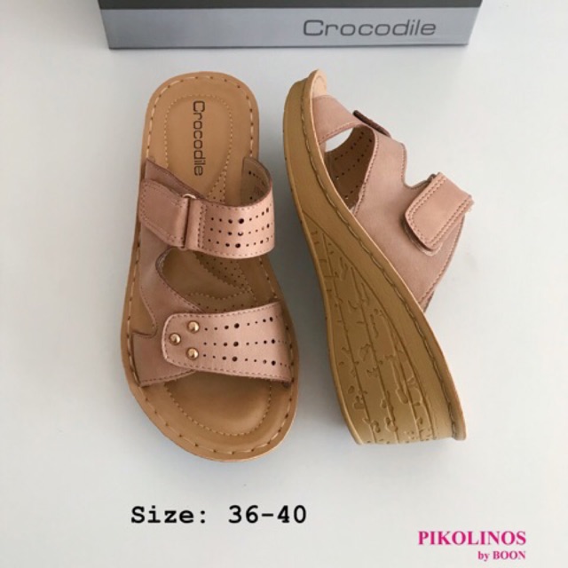 sandal crocodile wanita