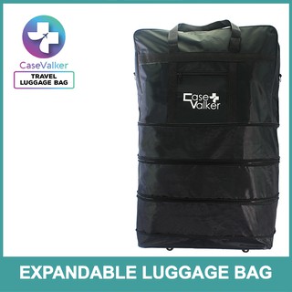 expandable foldable suitcase