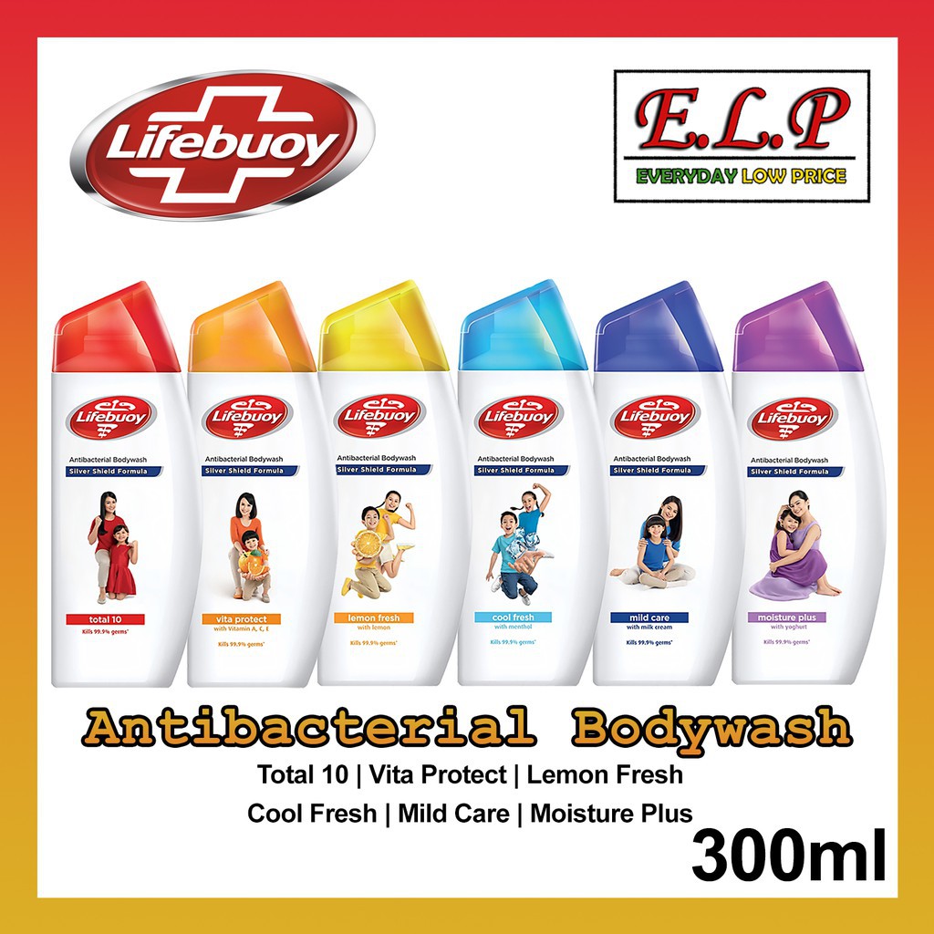 Downybaju Viral Lifebuoy Antibacterial Body Wash 300ml Shopee Malaysia