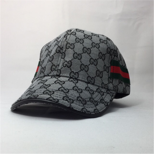 gucci cap grey