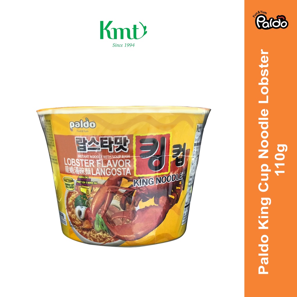 Paldo King Cup Noodle Lobster (110g) Exp Jul 2023 Shopee Malaysia