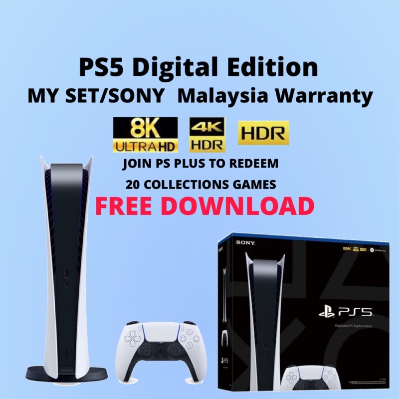 Sony Playstation 5 Ps5 Console Standard Edition Shopee Malaysia 