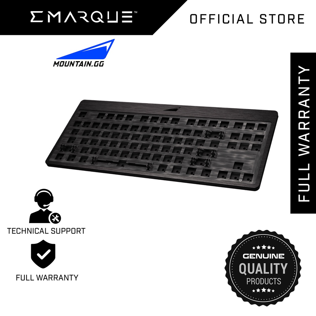 // MOUNTAIN Everest Core Backbone Keyboard Gunmetal Gray / Midnight