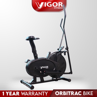 Elliptical Trainer / Orbitrac 2 in 1 Cross Trainer Jogging And Cycling Exercise Bike