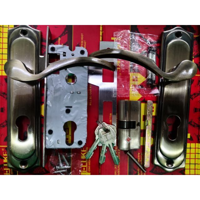 HILUKE 117 GRILL HANDLE LOCK MORTISE LOCK ENTRANCE DOOR HILUKE 117 GRILL HANDLE LOCK MORTISE LOCK ENTRANCE DOOR