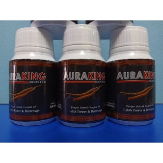 AURA KING BOOSTER herba tradisional (60 kapsul)  Shopee 