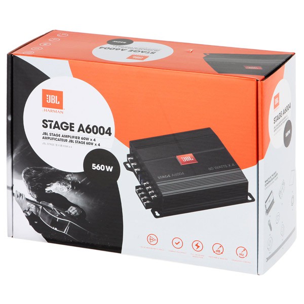 JBL Stage A6004 4ch High Power Car Amplifier 100 ORIGINAL JBL 60 RMS