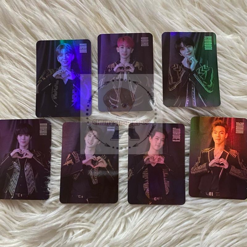 MONSTA X OFFICIAL PHOTOCARD HOLOGRAM FROM DVD WORLD TOUR WE ARE HERE IN  SOUL | Shopee Malaysia
