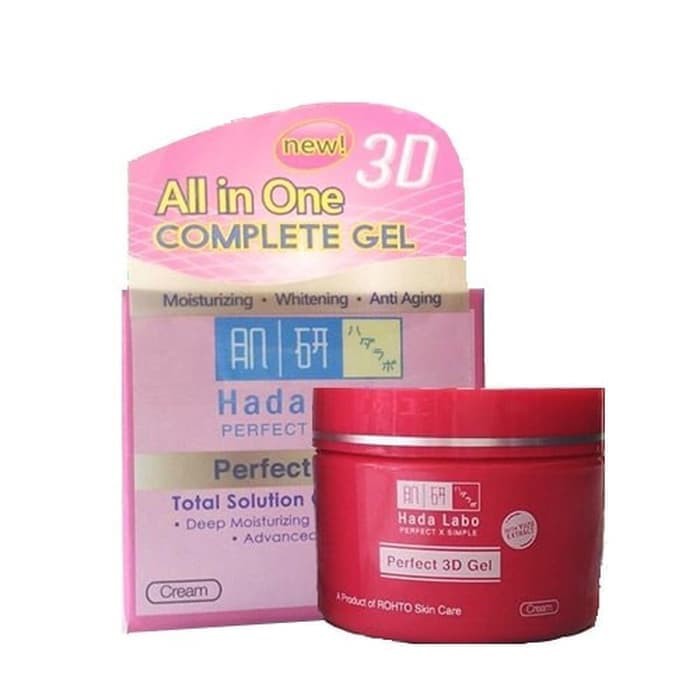 Hada Labo Perfect 3D Gel Moisturizing Whitening Anti Aging