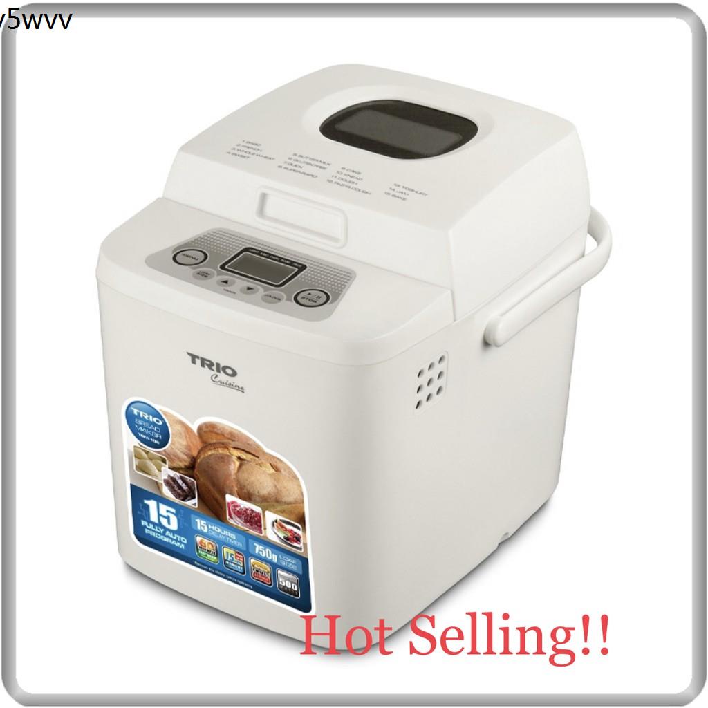 Skg bread maker Perysmith bread maker Bread maker ❣Bubble Wrap TRIO Bread Maker TBM-106 LCD Display Memory Function 750g