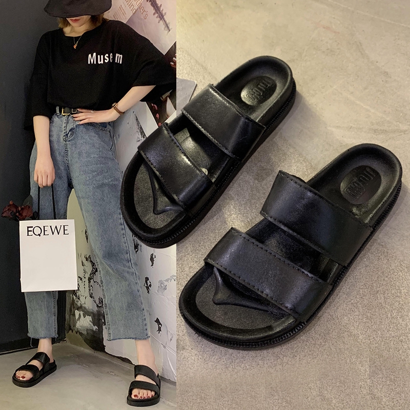 double band slippers