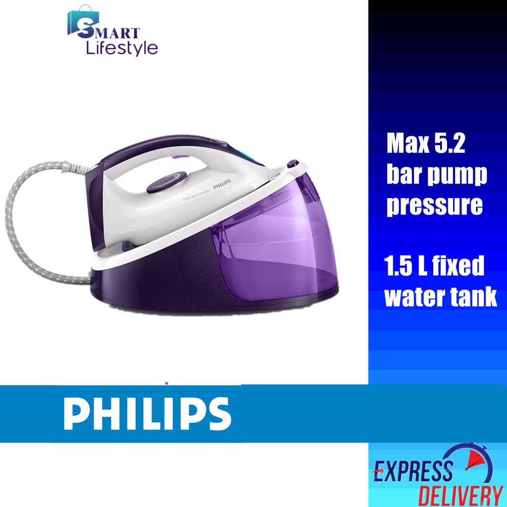 Philips FastCare Compact Steam generator iron GC6740 /36 Shopee Malaysia