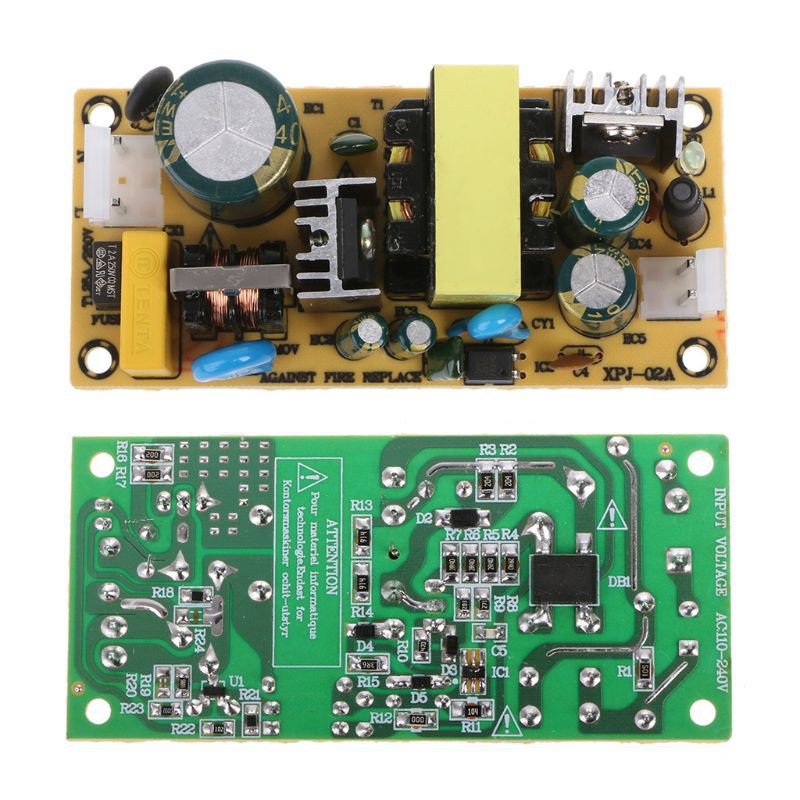 AC DC 12V 3A 36W Switching Power Supply Module Naked Circuit 220V To 12V Board Shopee Malaysia