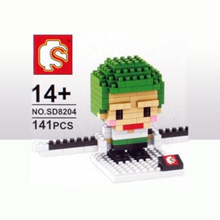 Sembo Block One Piece Character Zoro | Shopee Malaysia