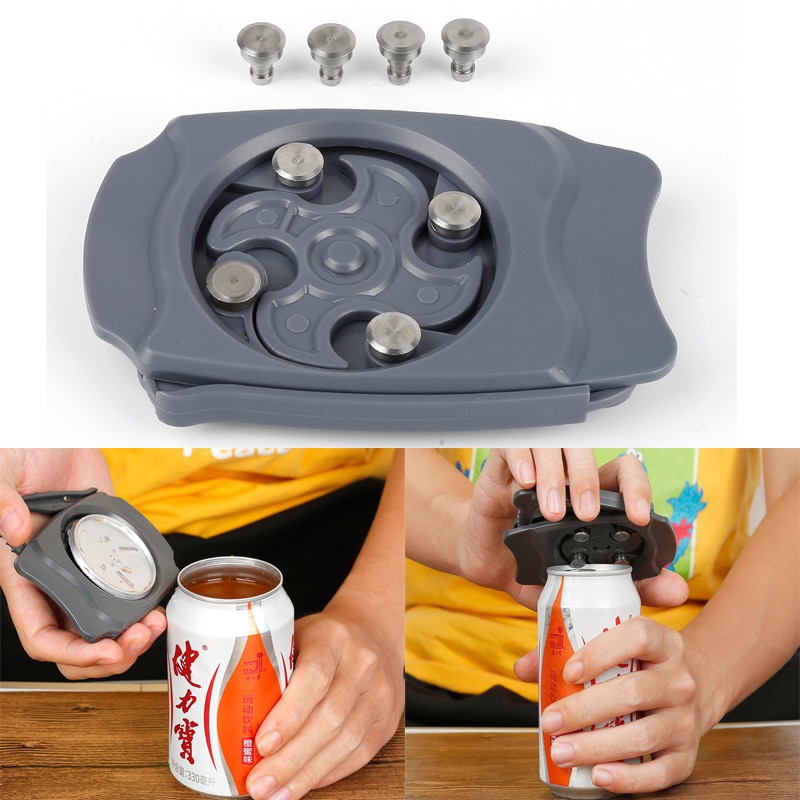 Go Swing Topless Can Opener Beer Bottle Supporting Cutter Multifunction Tools 