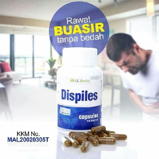 UBAT BUASIR DISPILES CAPSULES 30'S ORIGINAL GC HERBS 