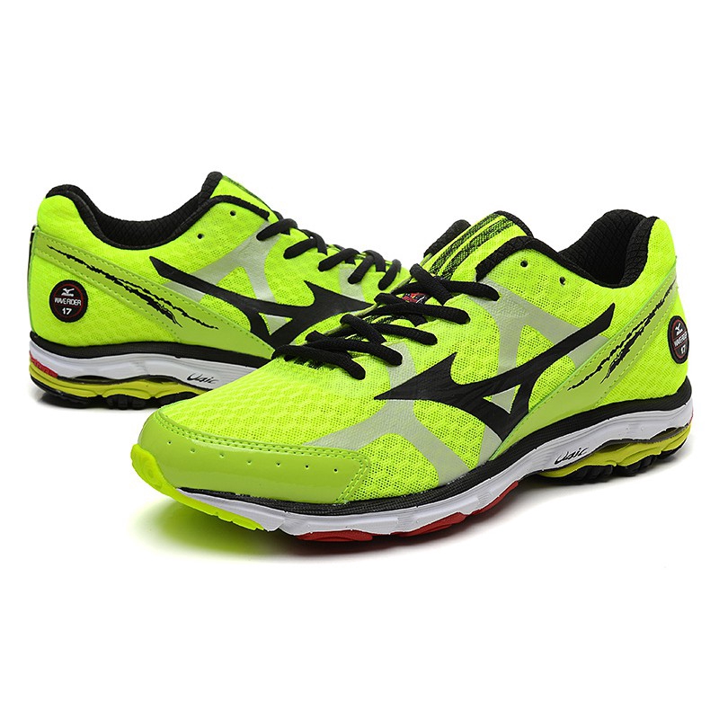 mizuno wave rider 17 green