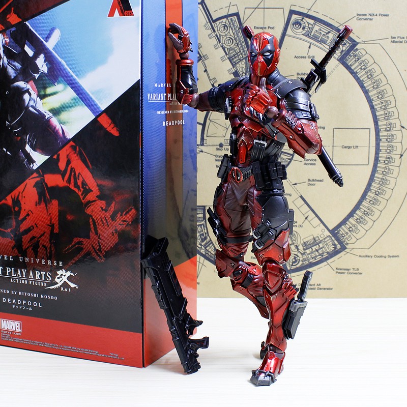 marvel universe variant play arts kai deadpool