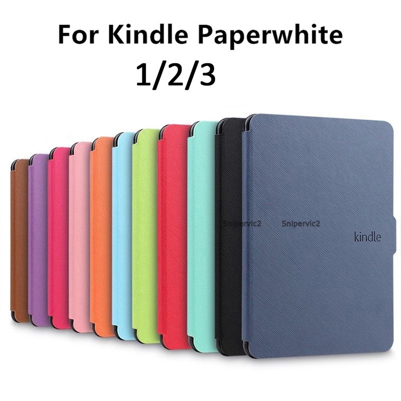 Amazon Kindle Paperwhite 1 2 3 Case Ultra Slim Pu Leather Shopee Malaysia