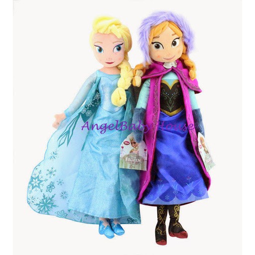 elsa and anna soft dolls