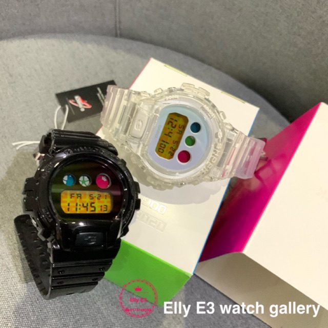 G Shock 25th Anniversary Transparent Dw6900sp 1 Dw6900sp 7 Original Shopee Malaysia