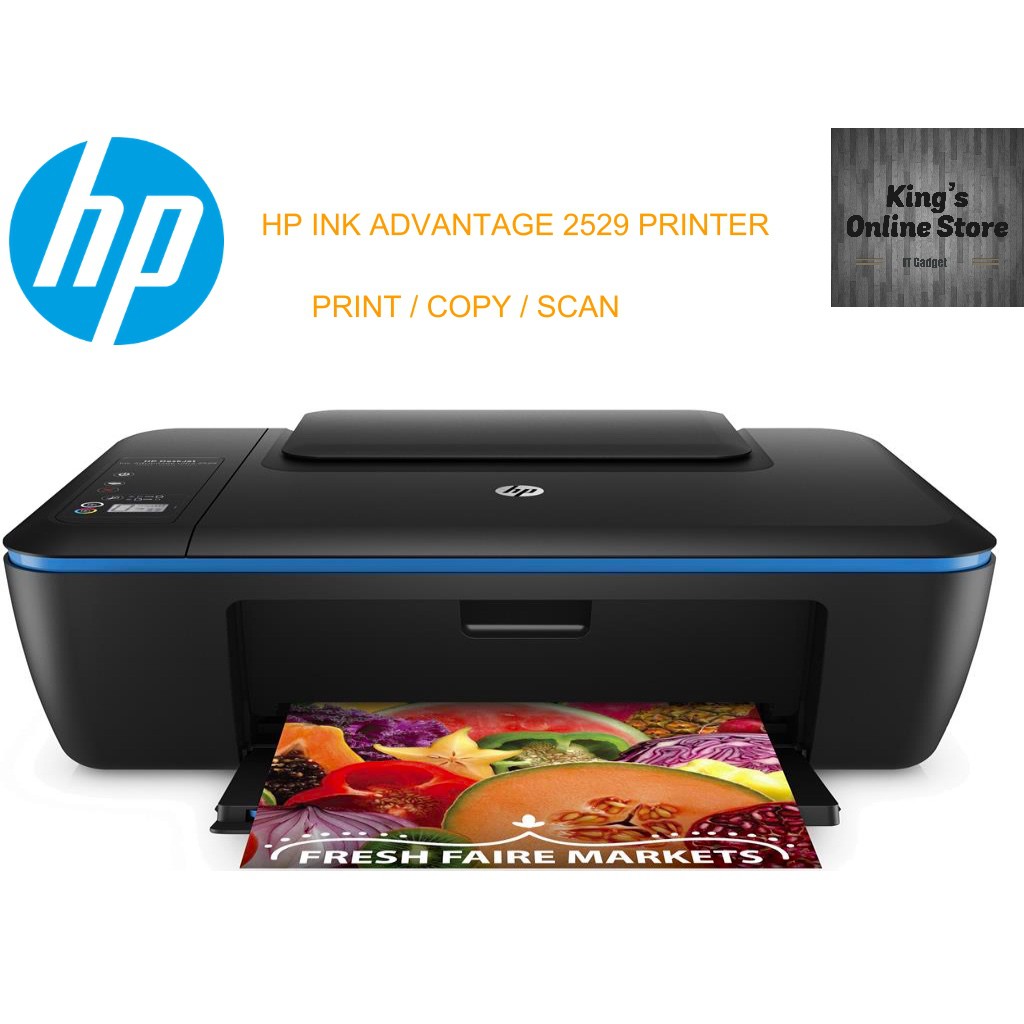 Hp deskjet ink advantage 2529 как сделать копию