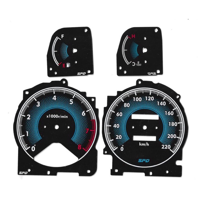 Buy Panel Instrument Cluster Speedometer Meter Custom Honda Accord 