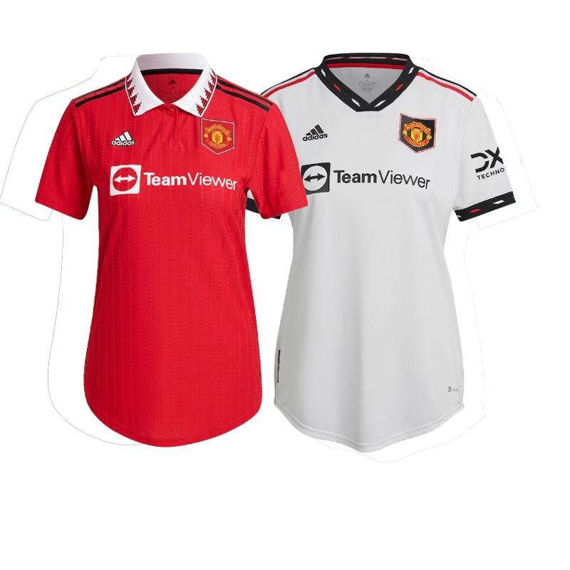 High Quality Man-Utd Women Football Jersey MU Home Away 2022 2023 Ladies Soccer Shirt S-XL