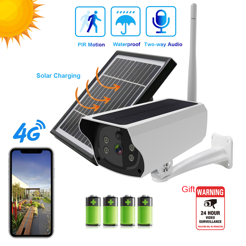 4g solar camera как подключить