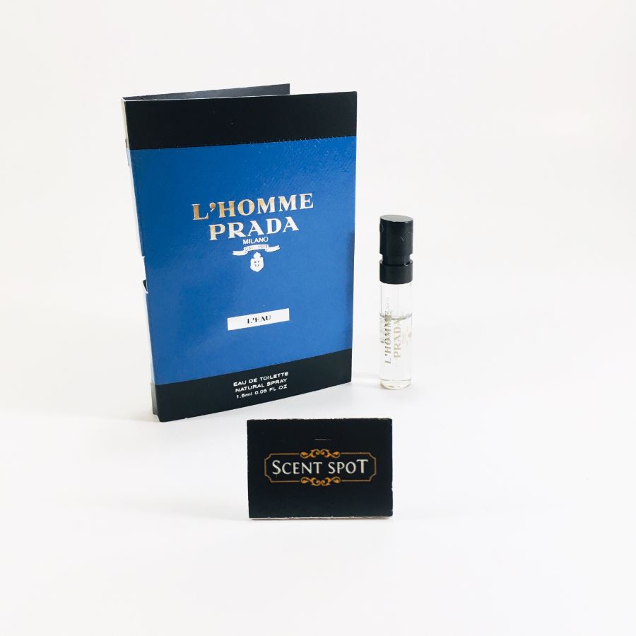 Prada L'Homme L'Eau by Prada (Vial / Sample)  Eau De Toilette Spray  (Men) | Shopee Malaysia