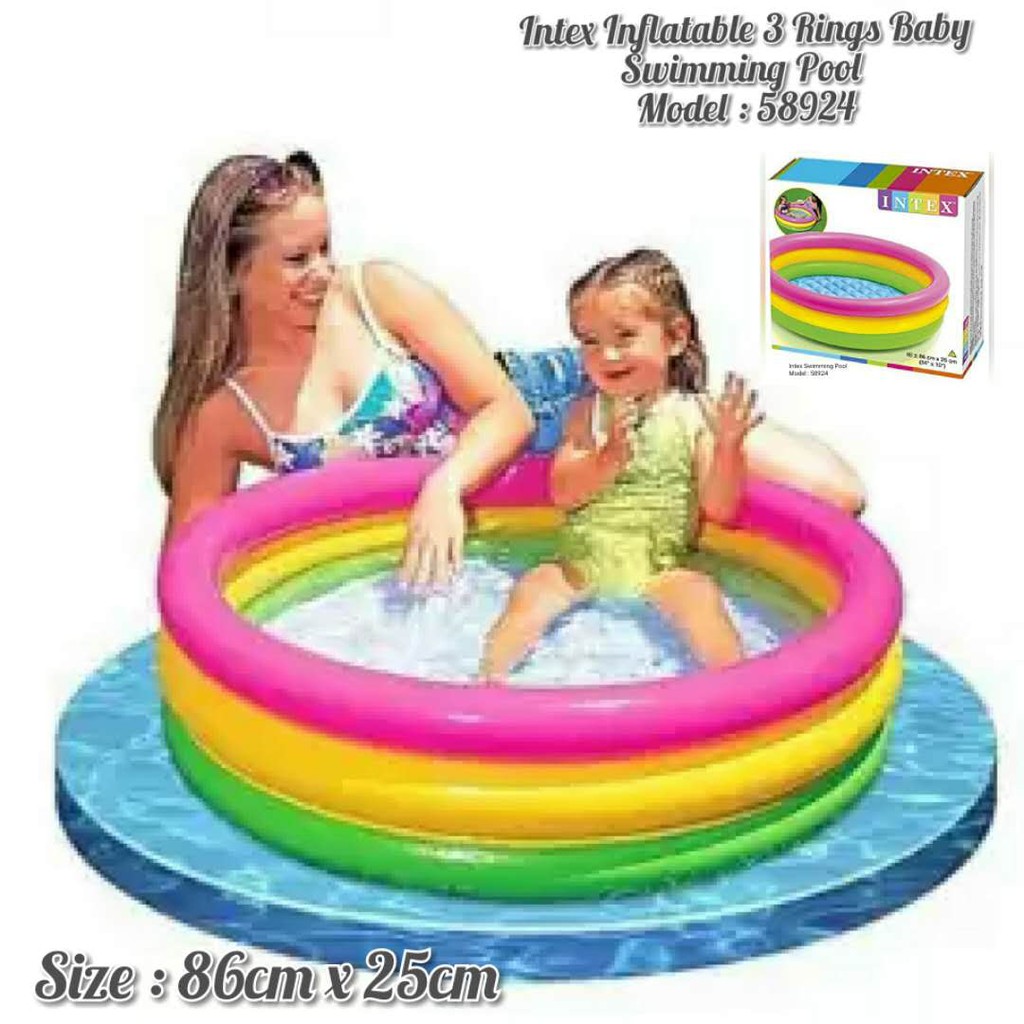 intex inflatable pool baby