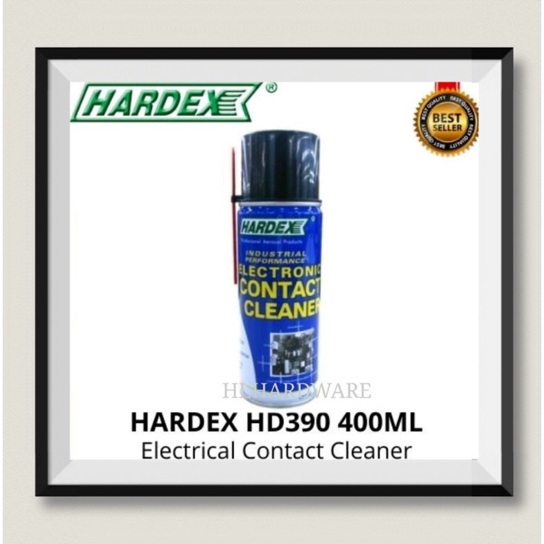 [100ORIGINAL]HARDEX HD390 ELECTRONIC CONTACT CLEANER SPRAY 400ML