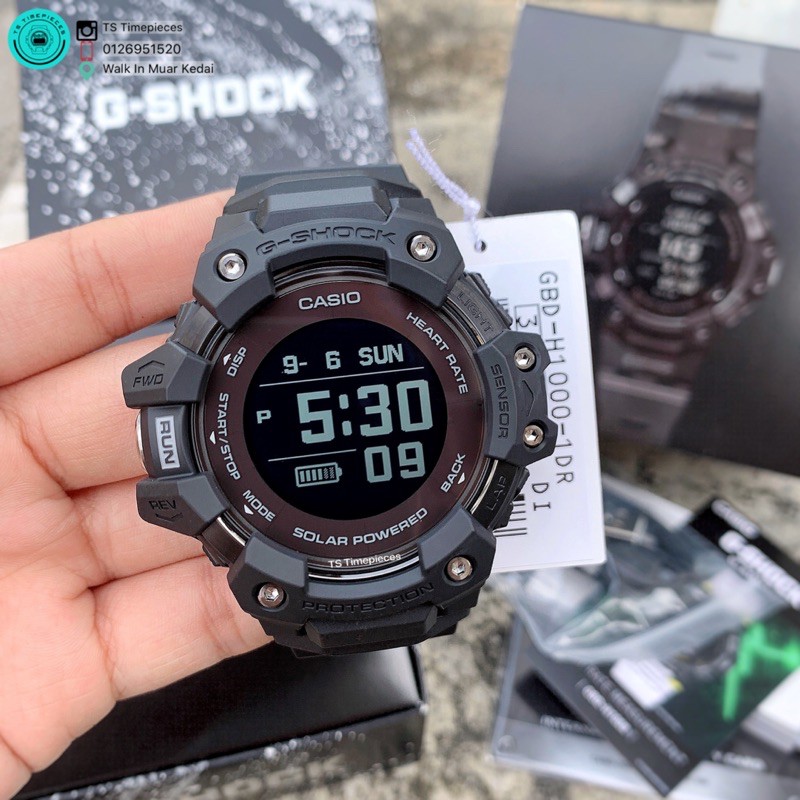 G SHOCK Heart Rate Monitor and GPS GBDH10001D / GBDH10001 / GBD
