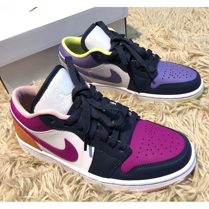 Nike Air Jordan 1 Kasut Lelaki Dan Wanita Bebek Mandarin Se Rendah Aj1 Tiub Rendah Dj4342 400 Shopee Malaysia