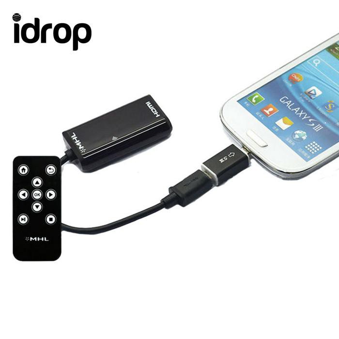 Mhl Micro Usb To Hdmi Hdtv Adapter Remote Control Shopee Malaysia