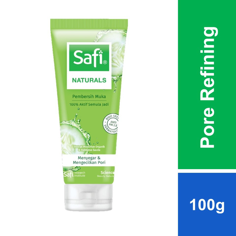 Safi Naturals Cleanser Pore Refining Cucumber & Habbatus Sauda (100g ...