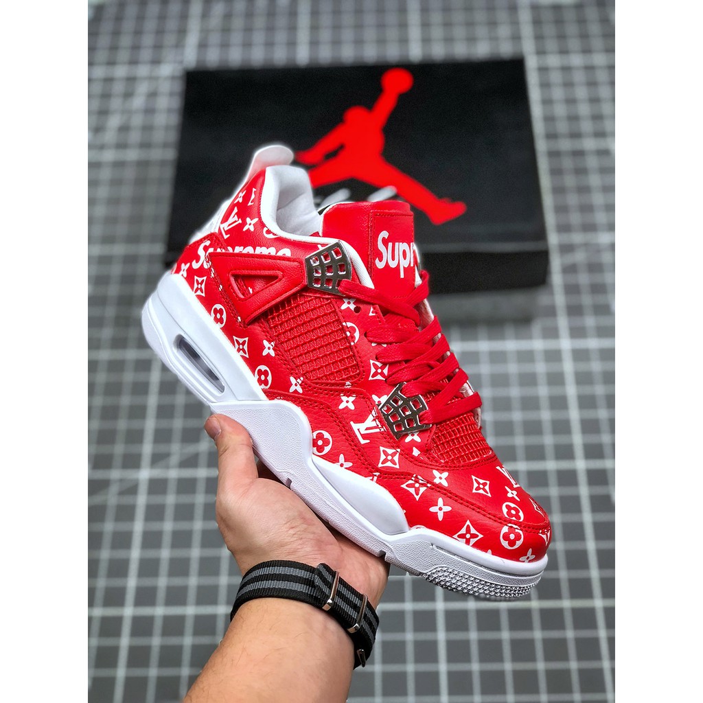 jordan 4 x supreme