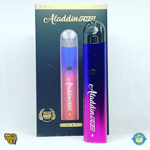 Aladdin Pro Pod Kit New Pod Cartridge Rasa 2x Lebih Padu Shopee Malaysia