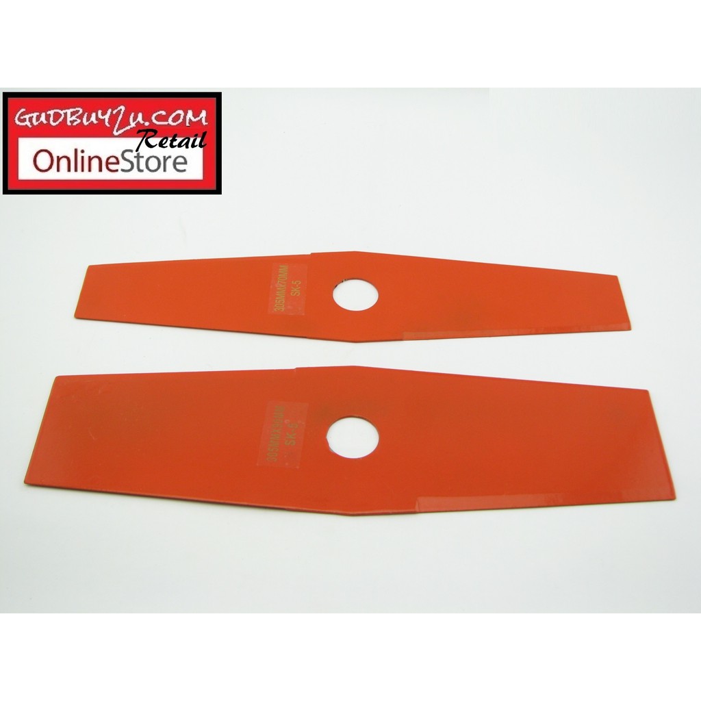 1 PCS 305MM X 70MM - GOOD QUALITY BUSH GRASS CUTTER BLADE CUTTING BLADE MATA PISAU POTONG MESIN RUMPUT SK-5