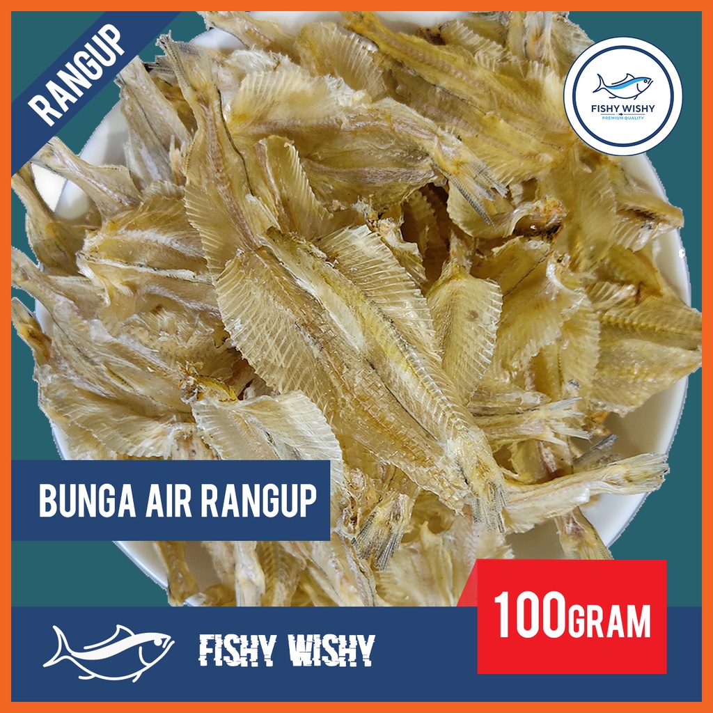 Fishy Wishy Ikan Masin Bunga Air Krup Krap (Rangup) (100g) | Shopee ...