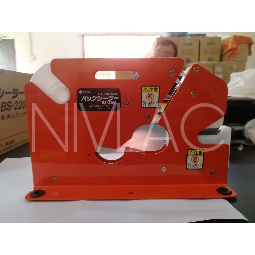 ????READY STOCK????NIVLAC NICHIBAN BS 2200 PLASTIC BAG NECK SEALER ORIGINAL |  Shopee Malaysia