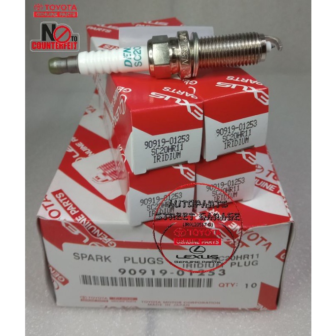 TOYOTA IRIDIUM SPARK PLUG (SC20HR11) | Shopee Malaysia