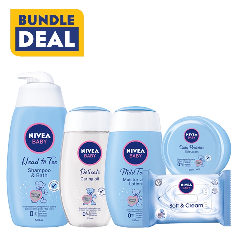 nivea baby soft shampoo & bath